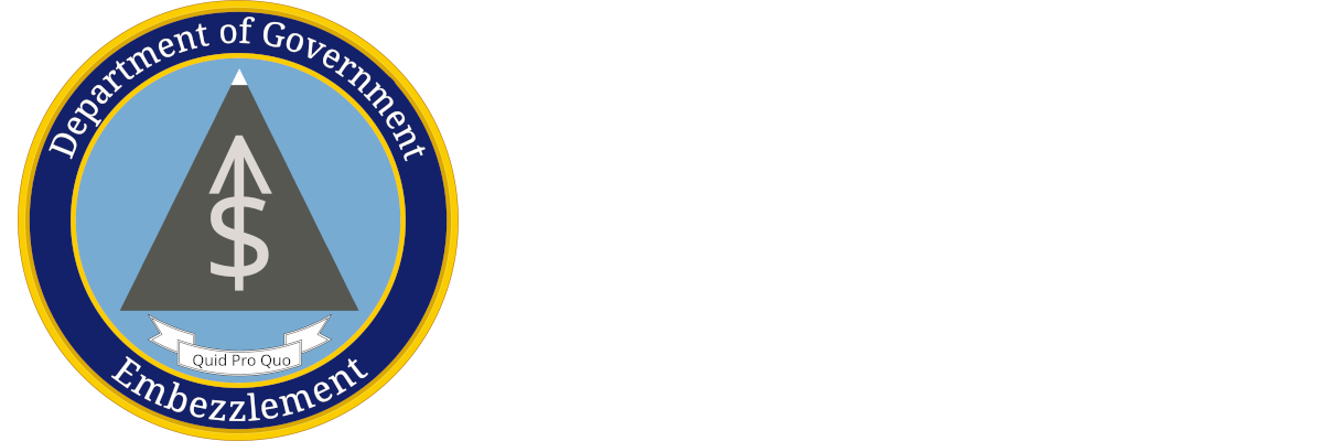 Dept of Gov Embezzlement